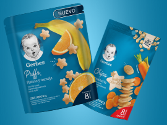Snacks para bebes: Puffs y Chips