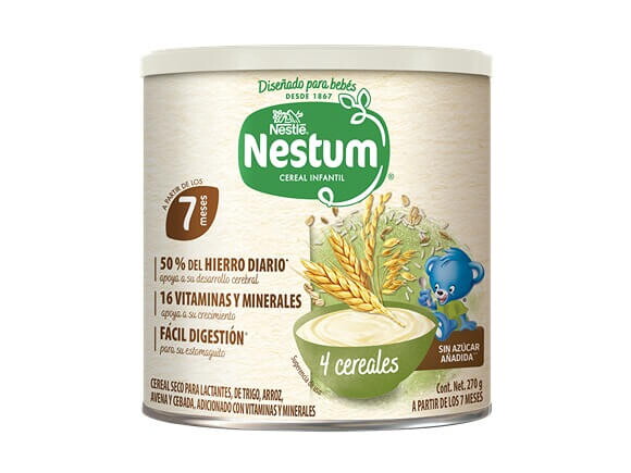 Nestlé® NESTUM® 4 cereales 7 meses