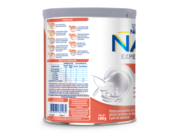 NAN® EXPERT PRO Formula Infantil Hipoalergénica a partir del Nacimiento 400  g