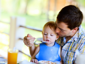 papá e hijo