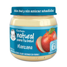 Gerber® Papilla Manzana Etapa 2, 113g