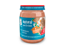 Gerber® Comidita Casera Res con Verduras y Arroz Papilla 170g