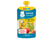 Gerber® Junior Pouch Manzana Pera Plátano Durazno 120g