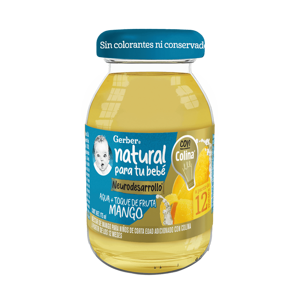 Gerber ® Bebida Mango con colina, Etapa 3, 113g