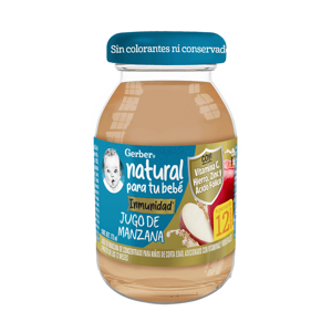 Gerber ® Jugo de Manzana con vitaminas y minerales, Etapa 3, 175 ml