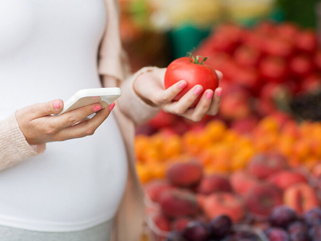 Opciones de alimentos para un embarazo saludable