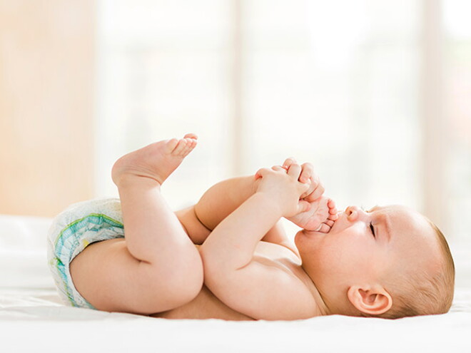 El niño de 3 años y 6 meses