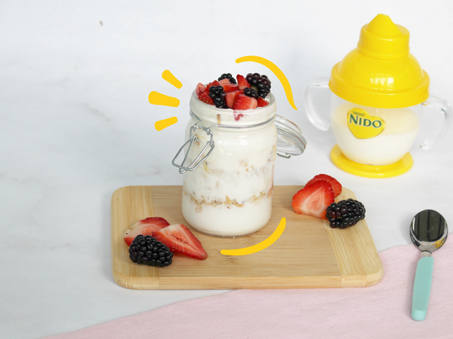 YOGURT NATURAL con sólo 2 ingredientes, saludable y súper fácil 