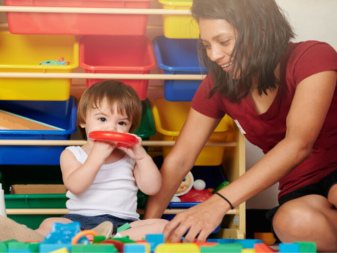 Opciones de cuidado infantil