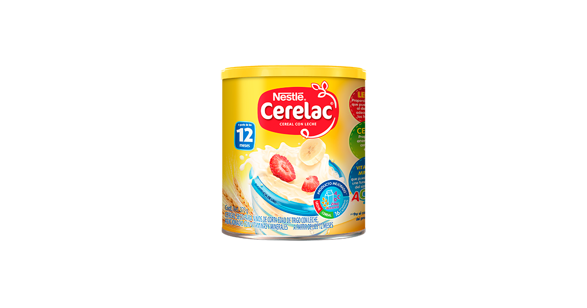 sinazucar.org - Un brik (250ml) de Nestlé leche y cereales Galleta María,  contiene 19,8 g de azúcar, equivalente a 5 terrones. (Leche para biberón.  Indicada por Nestlé para bebés a partir de